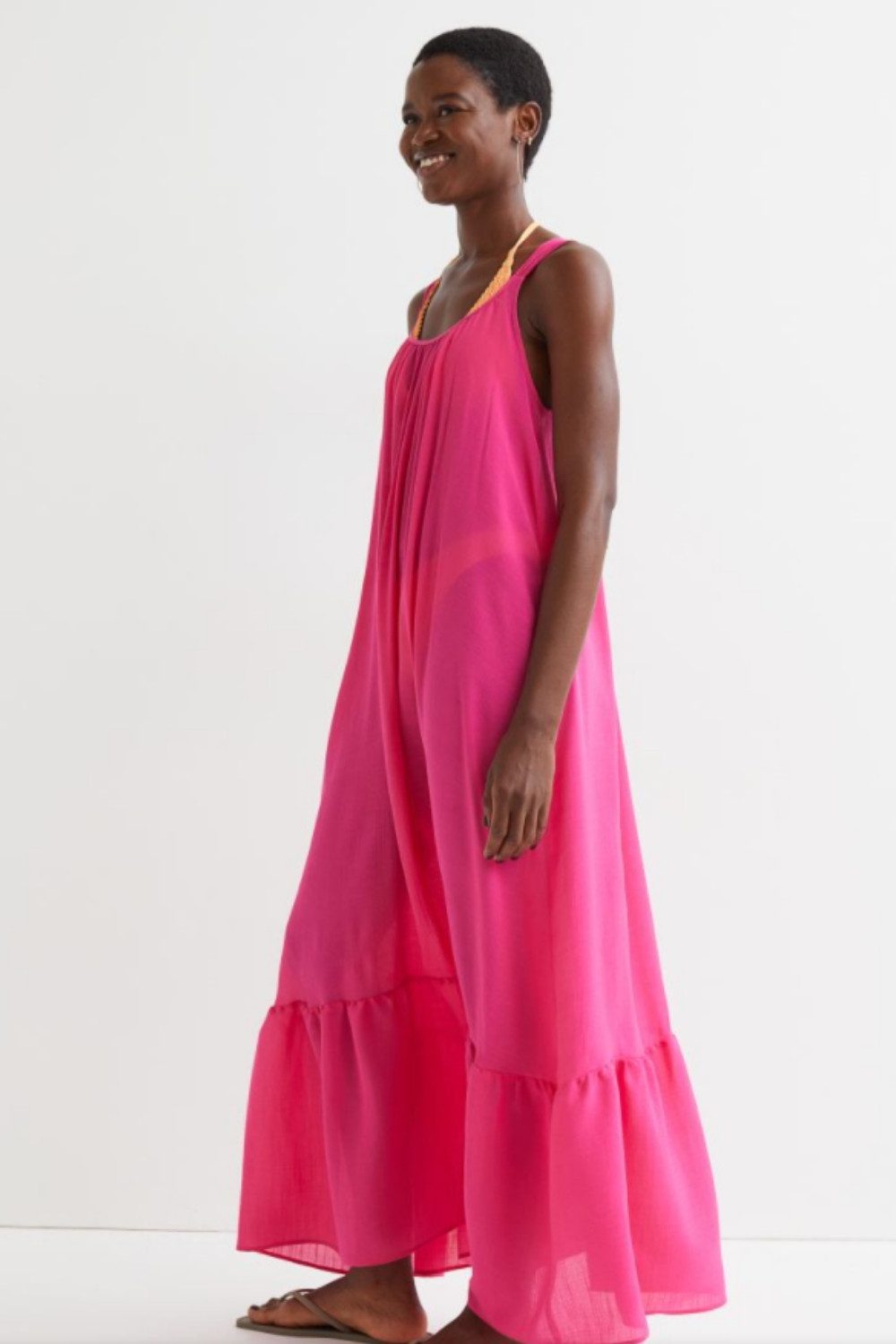 abito mare hm 2022 rosa