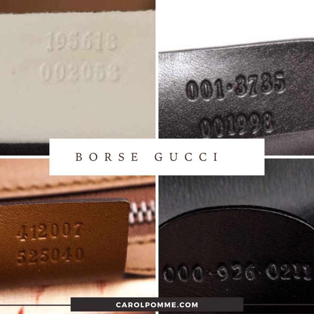 codice borsa gucci