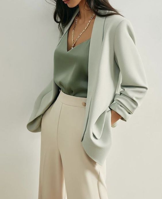 verde e beige